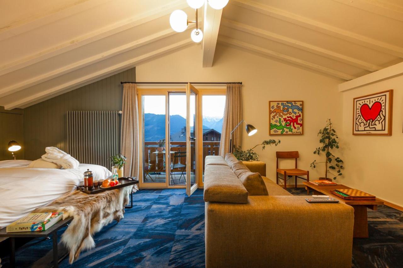 Shed Hotel Verbier Esterno foto