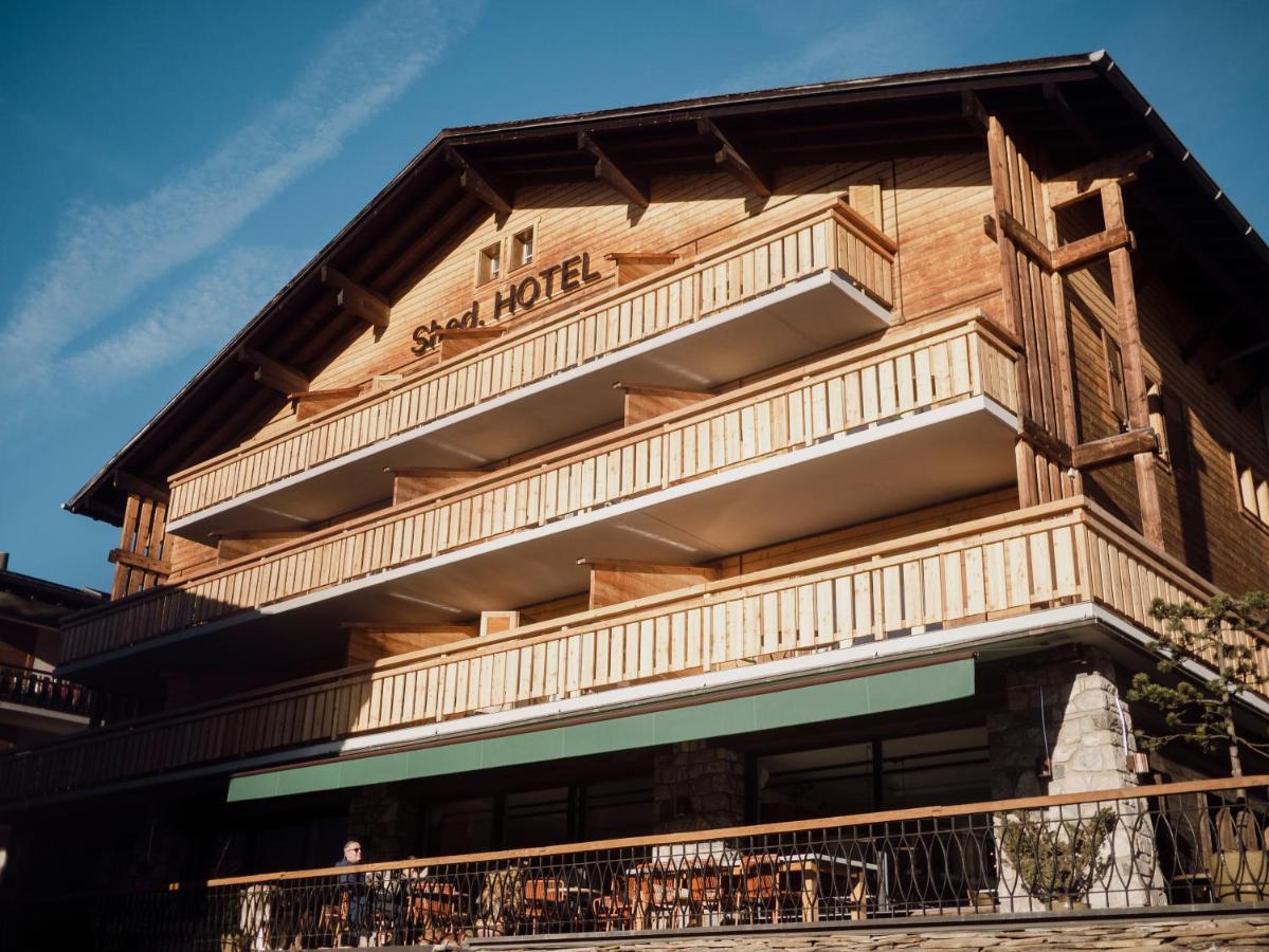 Shed Hotel Verbier Esterno foto